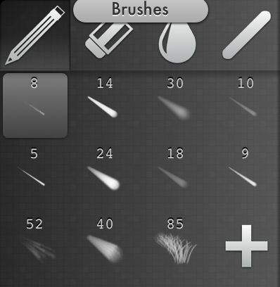 Inkist brush palette